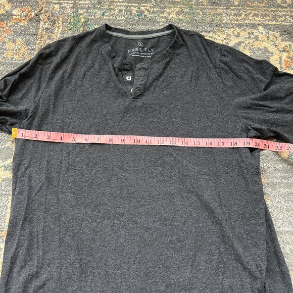Free Fly Bamboo Flex Long Sleeve Henley - Picture 3 of 4